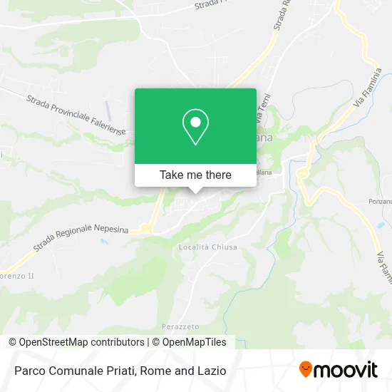 Parco Comunale Priati map