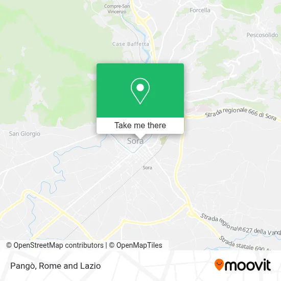 Pangò map