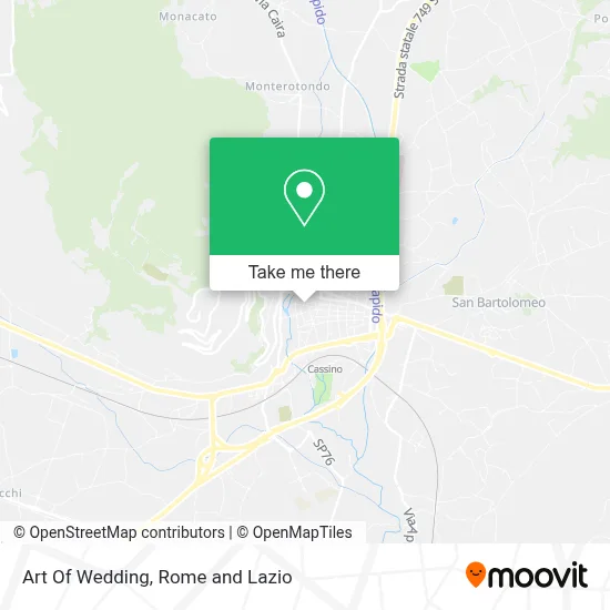 Art Of Wedding map