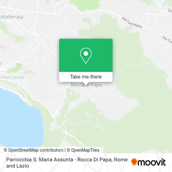 Parrocchia S. Maria Assunta - Rocca Di Papa map