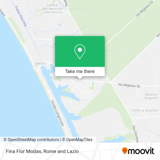 Fina Flor Modas map