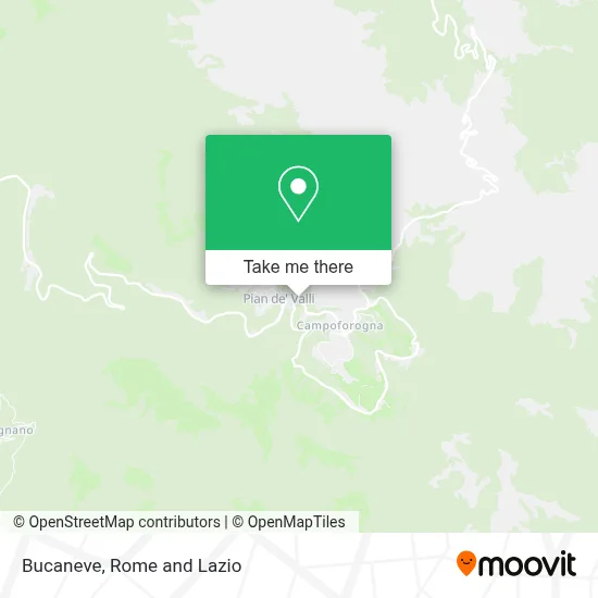 Bucaneve map