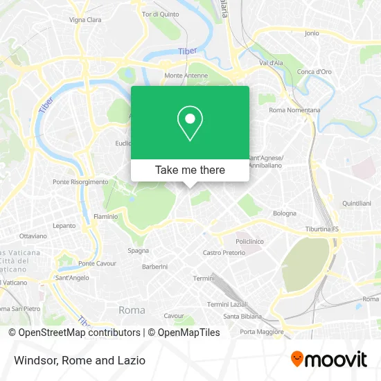 Windsor map