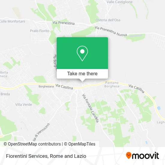 Fiorentini Services map