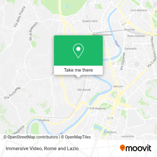 Immersive Video map