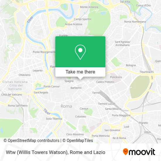 Wtw (Willis Towers Watson) map