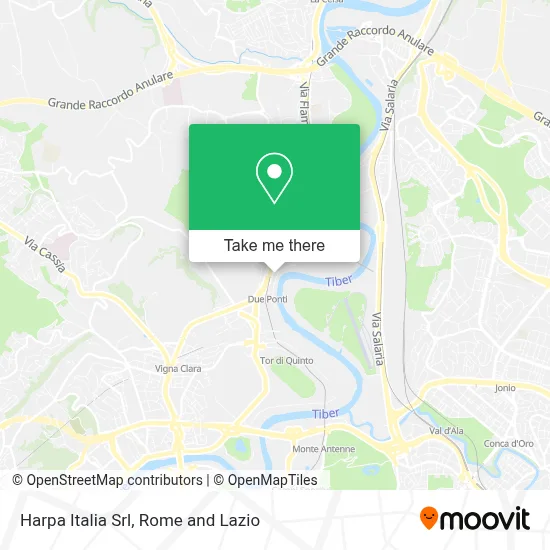 Harpa Italia Srl map