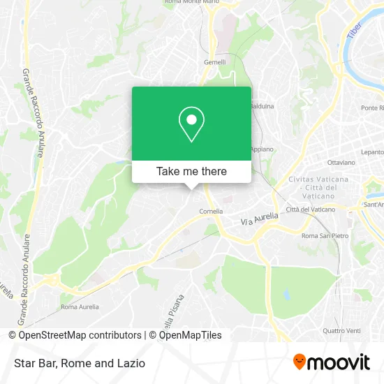 Star Bar map
