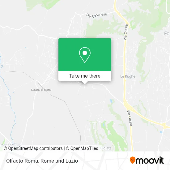 Olfacto Roma map