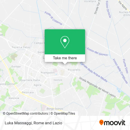 Luka Massaggi map