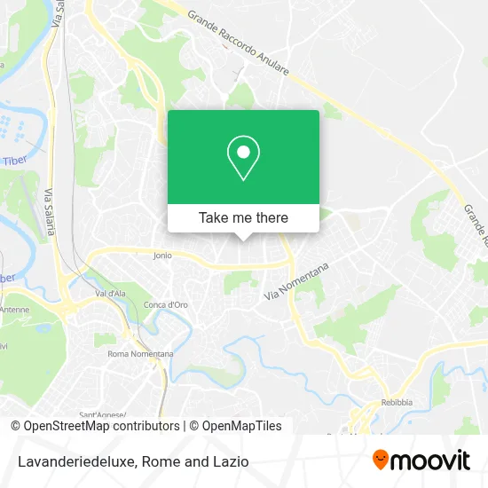 Lavanderiedeluxe map