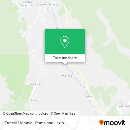 Fratelli Montaldi map
