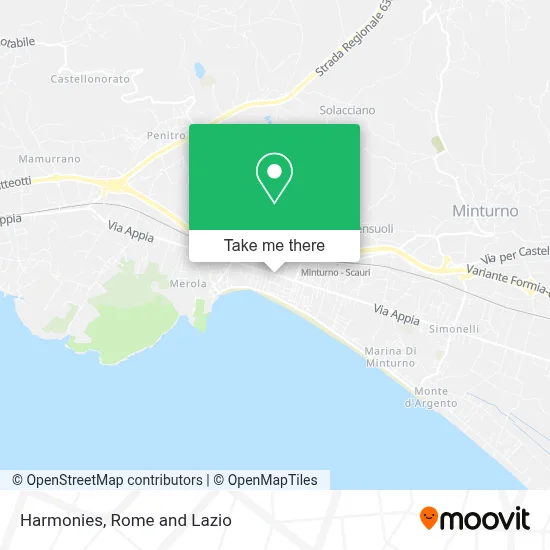 Harmonies map