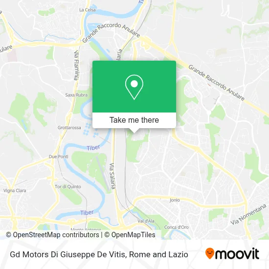 Gd Motors Di Giuseppe De Vitis map
