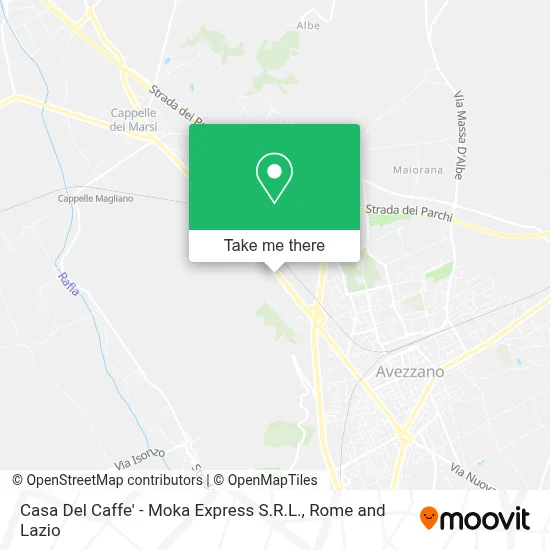 Casa Del Caffe' - Moka Express S.R.L. map