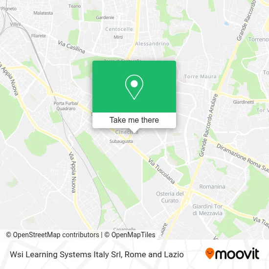 Wsi Learning Systems Italy Srl map