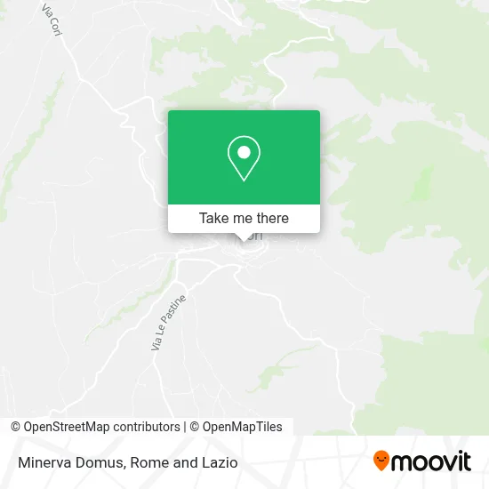 Minerva Domus map