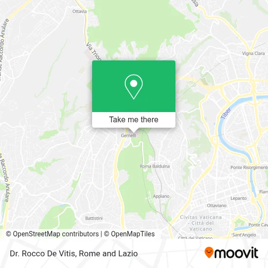 Dr. Rocco De Vitis map
