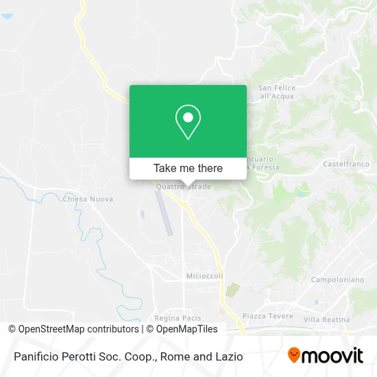 Panificio Perotti Soc. Coop. map