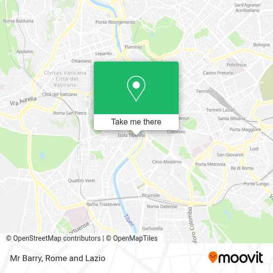 Mr Barry map