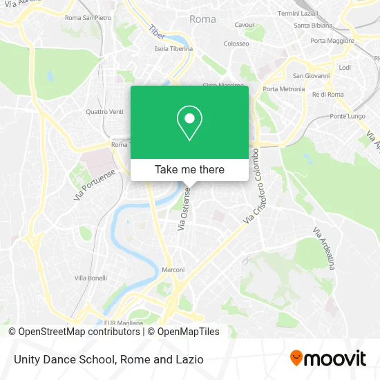 Unity Dance School map