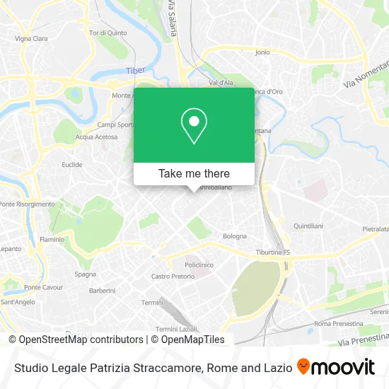 Studio Legale Patrizia Straccamore map