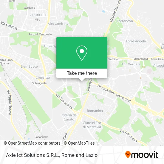 Axle Ict Solutions S.R.L. map