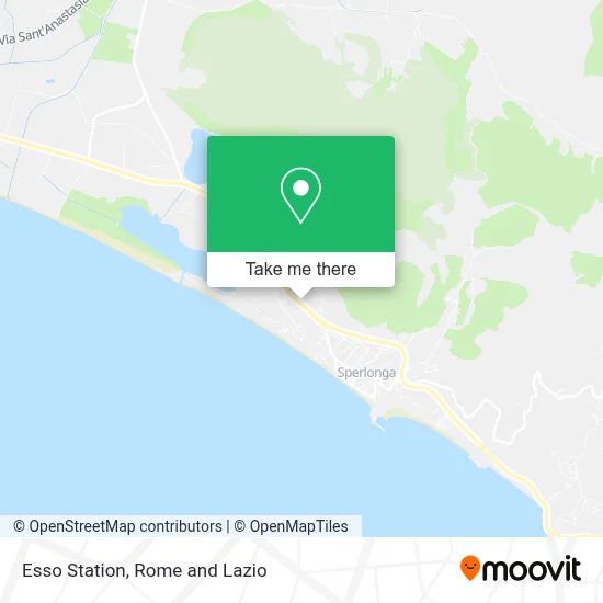 Esso Station map