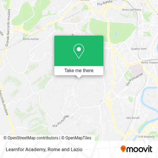 Learnfor Academy map
