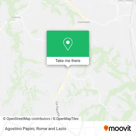 Agostino Papini map