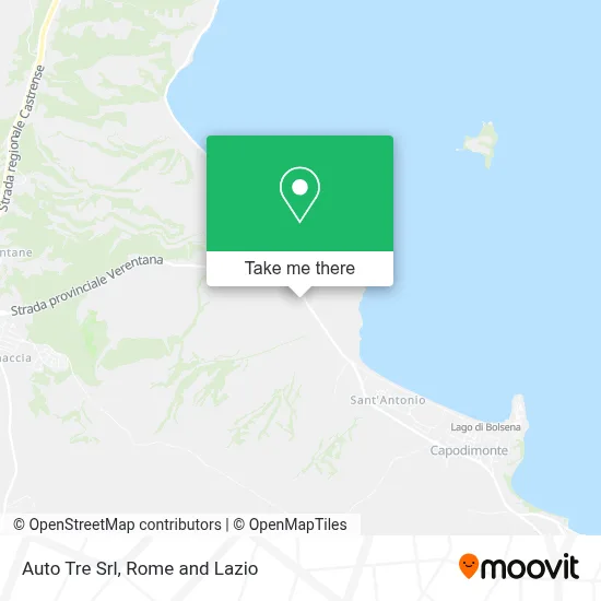 Auto Tre Srl map