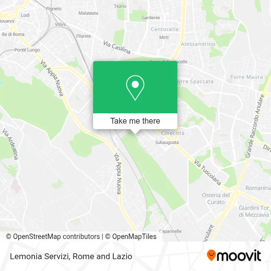 Lemonia Servizi map