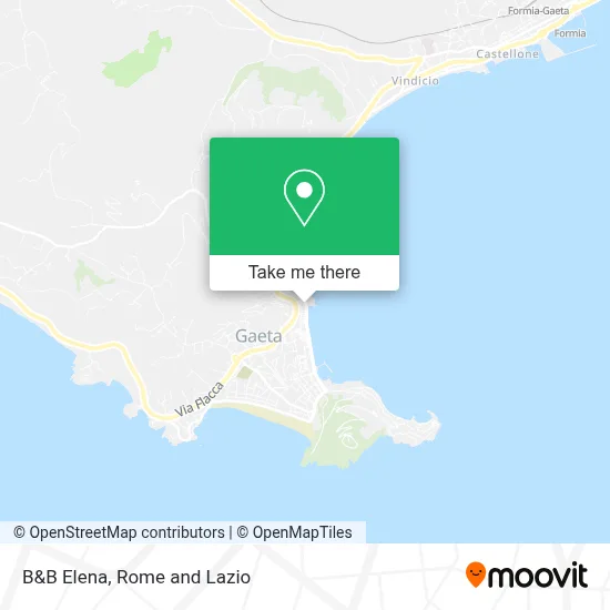B&B Elena map
