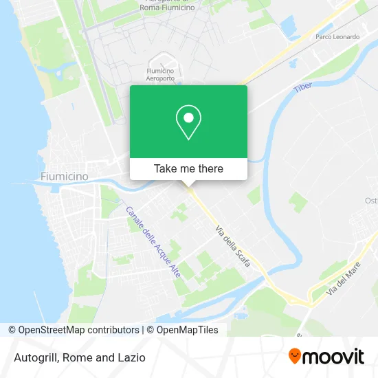 Autogrill map