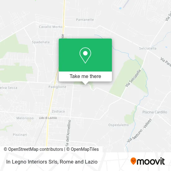 In Legno Interiors Srls map