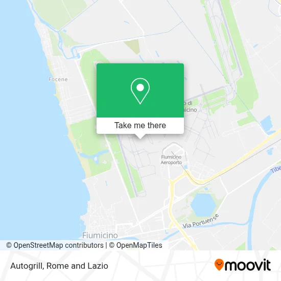 Autogrill map
