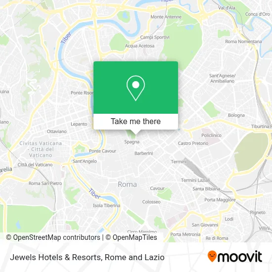 Jewels Hotels & Resorts map