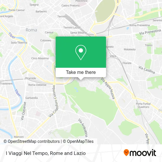 I Viaggi Nel Tempo map