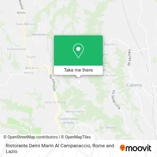 Ristorante Demi Marin Al Campanaccio map