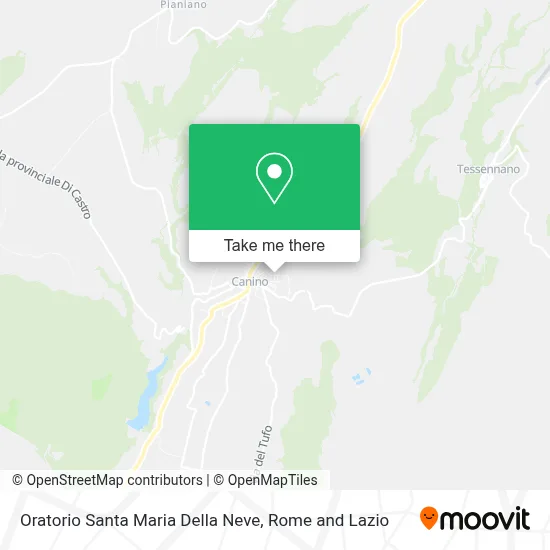 Oratorio Santa Maria Della Neve map