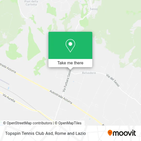 Topspin Tennis Club Asd map