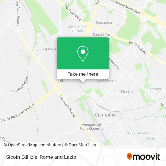 Sicoin Edilizia map