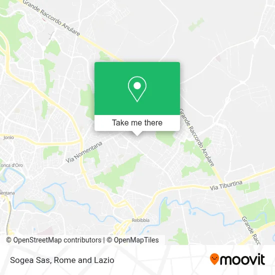 Sogea Sas map