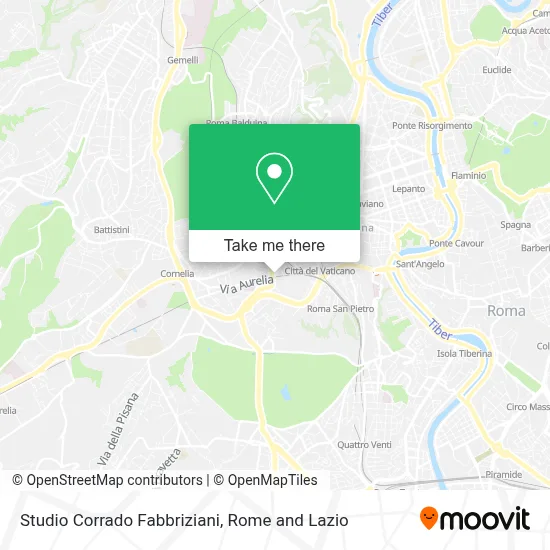 Studio Corrado Fabbriziani map