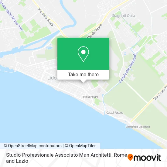 Studio Professionale Associato Man Architetti map
