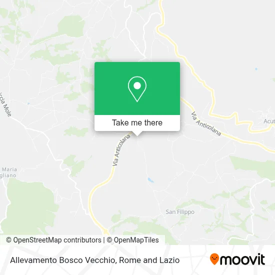 Allevamento Bosco Vecchio map