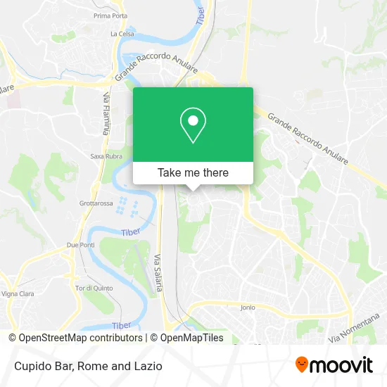 Cupido Bar map