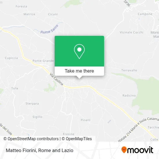 Matteo Fiorini map
