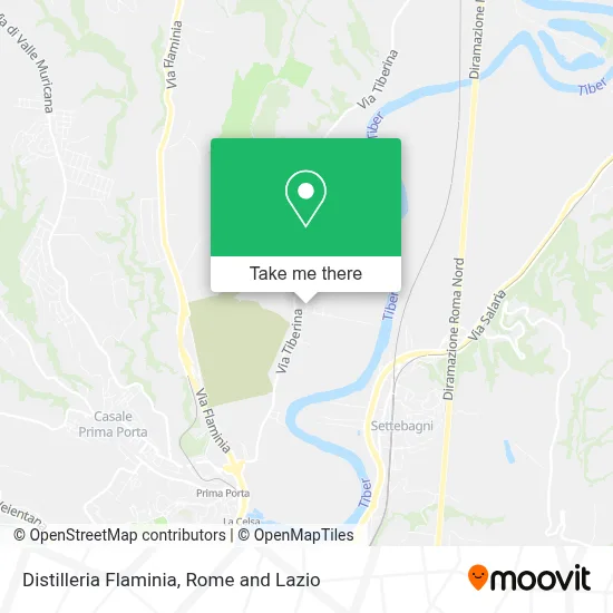 Distilleria Flaminia map