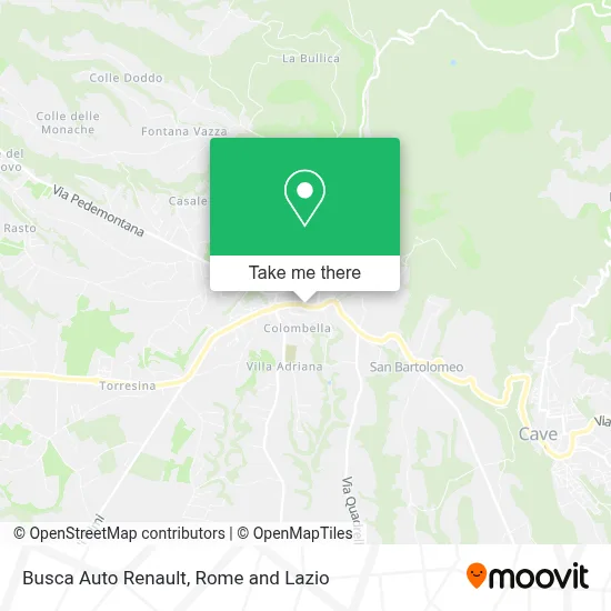 Busca Auto Renault map